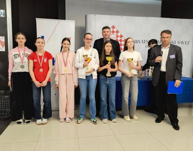 Rezultat vrijedan pažnje – mladi šahisti ŠK Trpinja među najboljima u Hrvatskoj