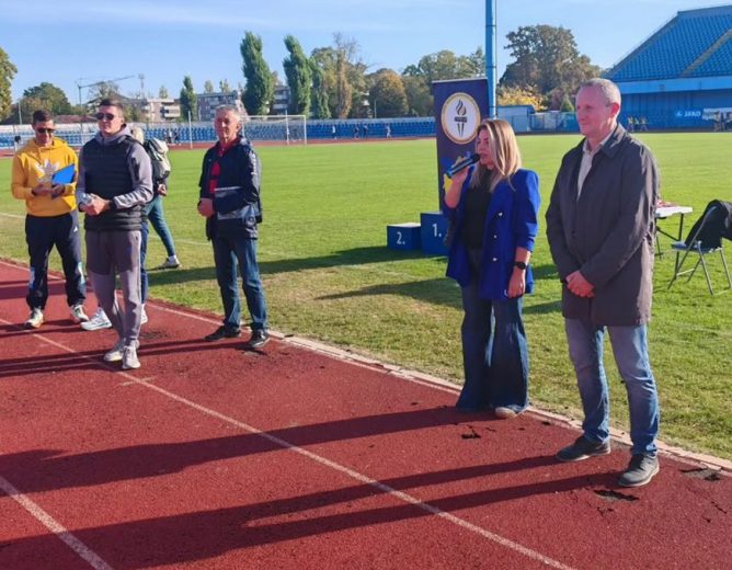 Održano Županijsko natjecanje školskih sportskih društava u atletici